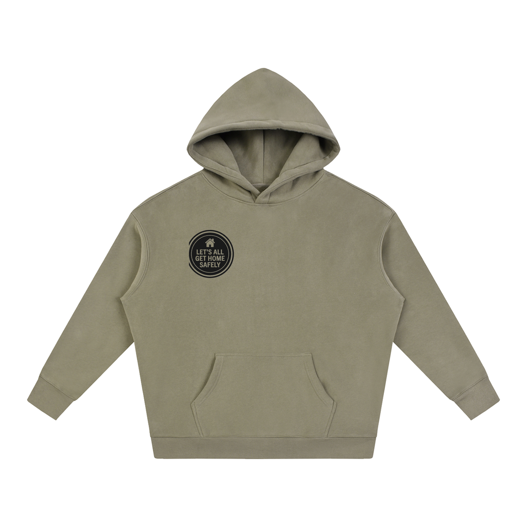 Cyclists Pay for the Roads too - Oversize Fleeced Hoodie