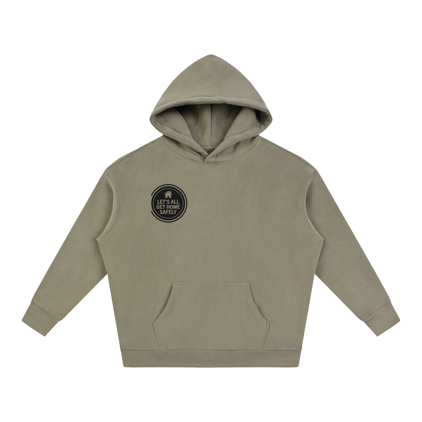 Cyclists Pay for the Roads too - Oversize Fleeced Hoodie