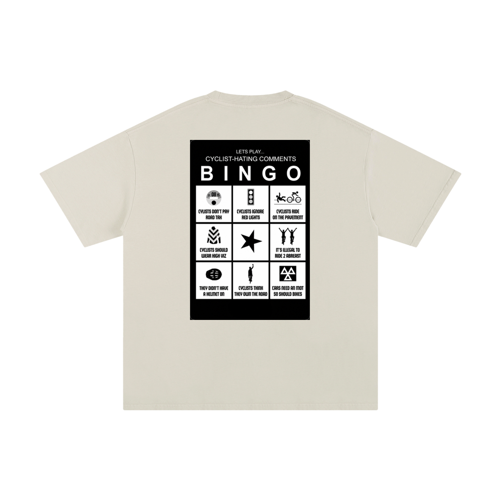 Cycling Bingo - Unisex Pure Cotton T-Shirt