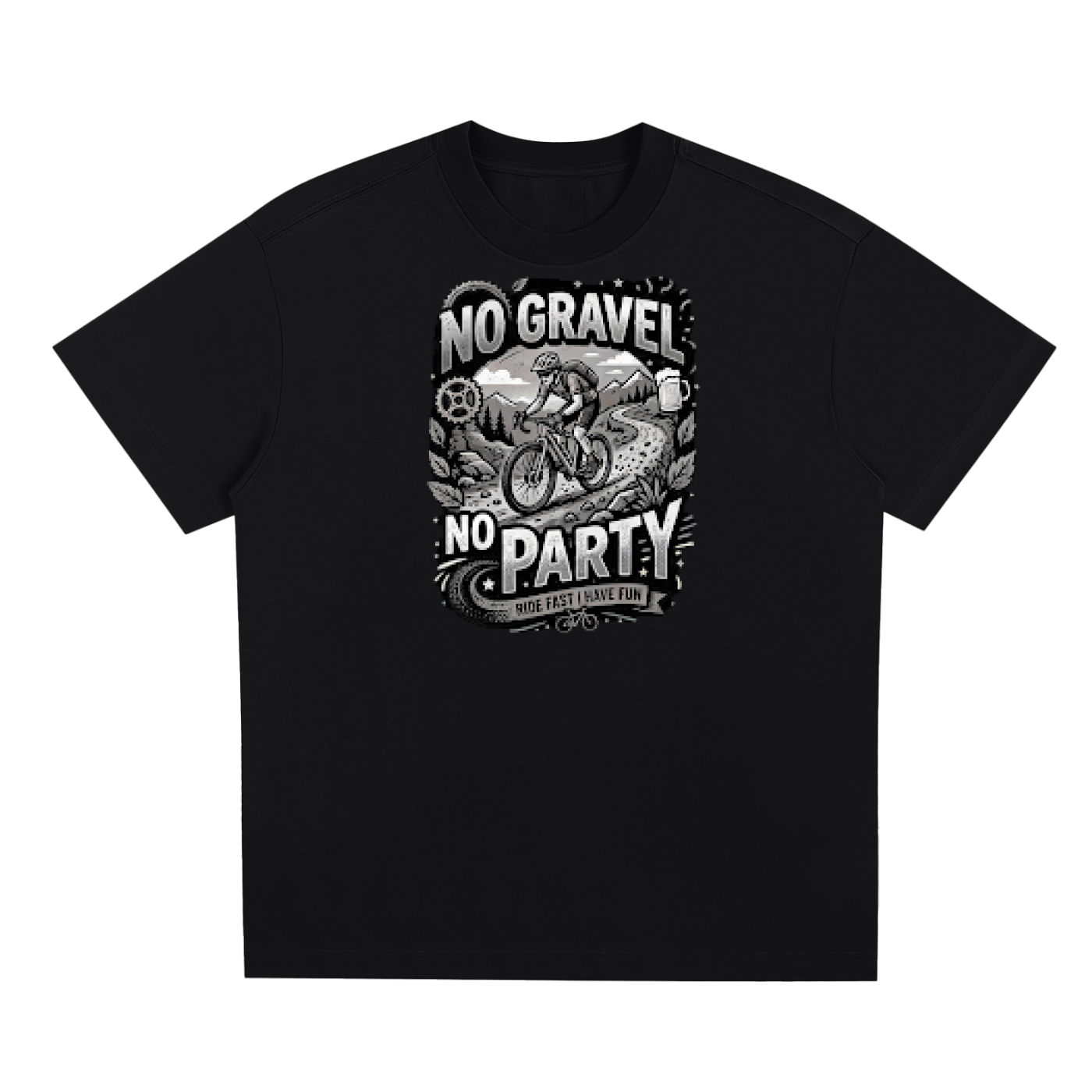 No Gravel No Party - Sorona Quick-Dry Cooling T-Shirt
